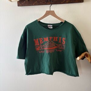 Vintage Memphis Cropped Tee